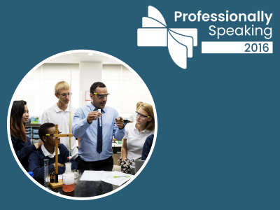 Professionally Speaking 2016 with Professors John Furlong and Graham Donaldson